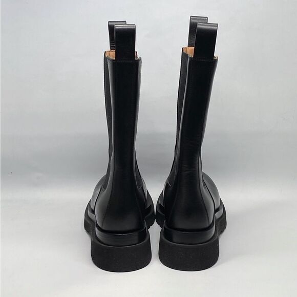 Bottega Veneta Lug Sole Leather Chelsea Boots size 38.5 - Picture 7 of 13